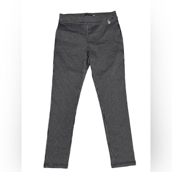 Tommy Hilfiger Pants - Tommy Hilfiger Women’s Stretch Tapered Pants Navy Print Leggings Size 12